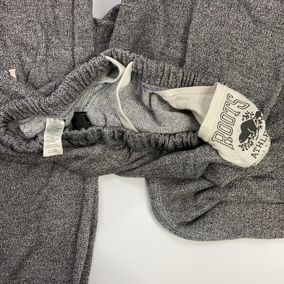 ROOTS Gray Jogger Sweatpants XS 32" Inseam - Picture 10 of 13